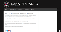 Desktop Screenshot of lanastefanac.com